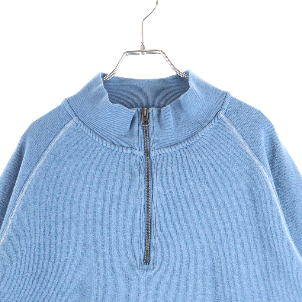 L.L.Bean(エルエルビーン) TRADITIONAL FIT トラディショナル フィット ハーフジッププルオーバースウェット ブルー 301192