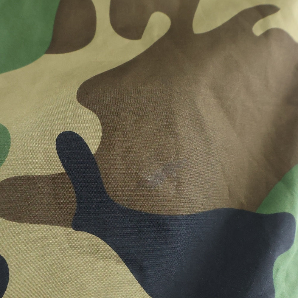 STUSSY(ステューシー) CAMO CRUIZE カモクルーズ バックログプリント 迷彩 コーチ ジャケット カーキ