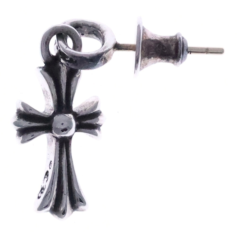 CHROME HEARTS(クロムハーツ) BBY F PPRCHN ベイビーファットクロス ドロップピアス シルバー BCA090