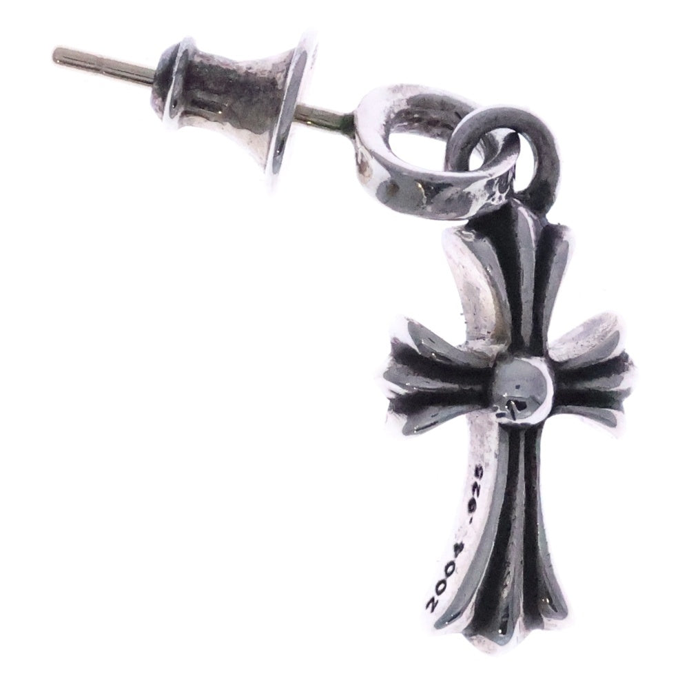 CHROME HEARTS(クロムハーツ) BBY F PPRCHN ベイビーファットクロス ドロップピアス シルバー BCA090