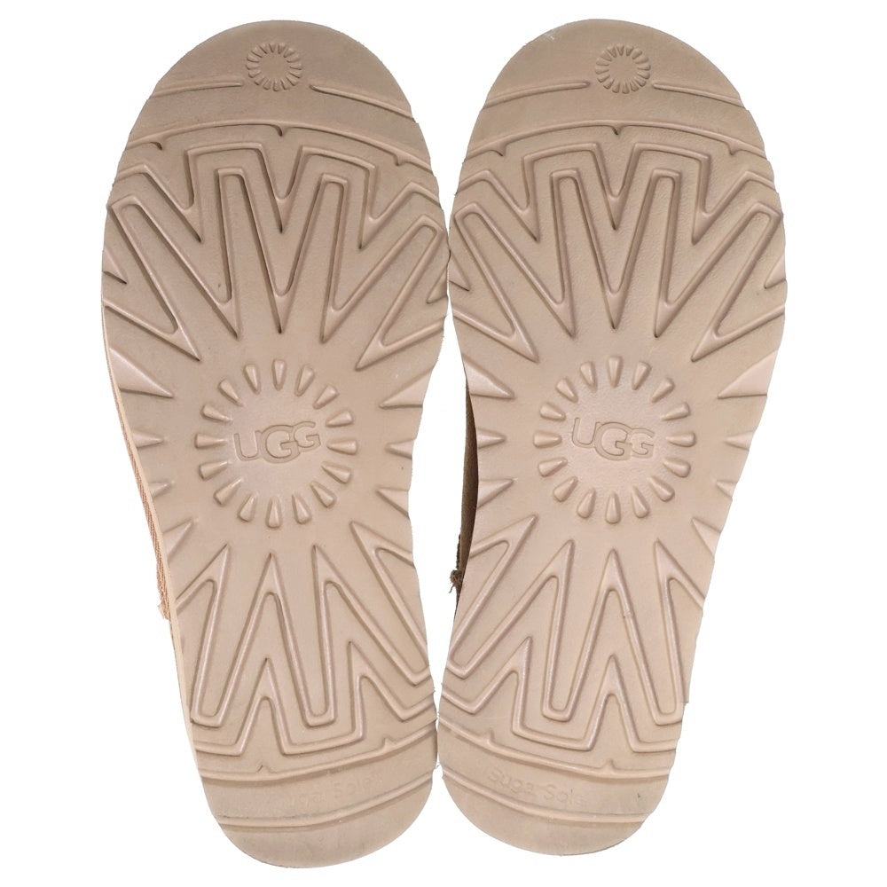 UGG(アグ) クラシック ウルトラミニ プラットフォーム ムートンブーツ ブラウン レディース US7/24cm 1135092