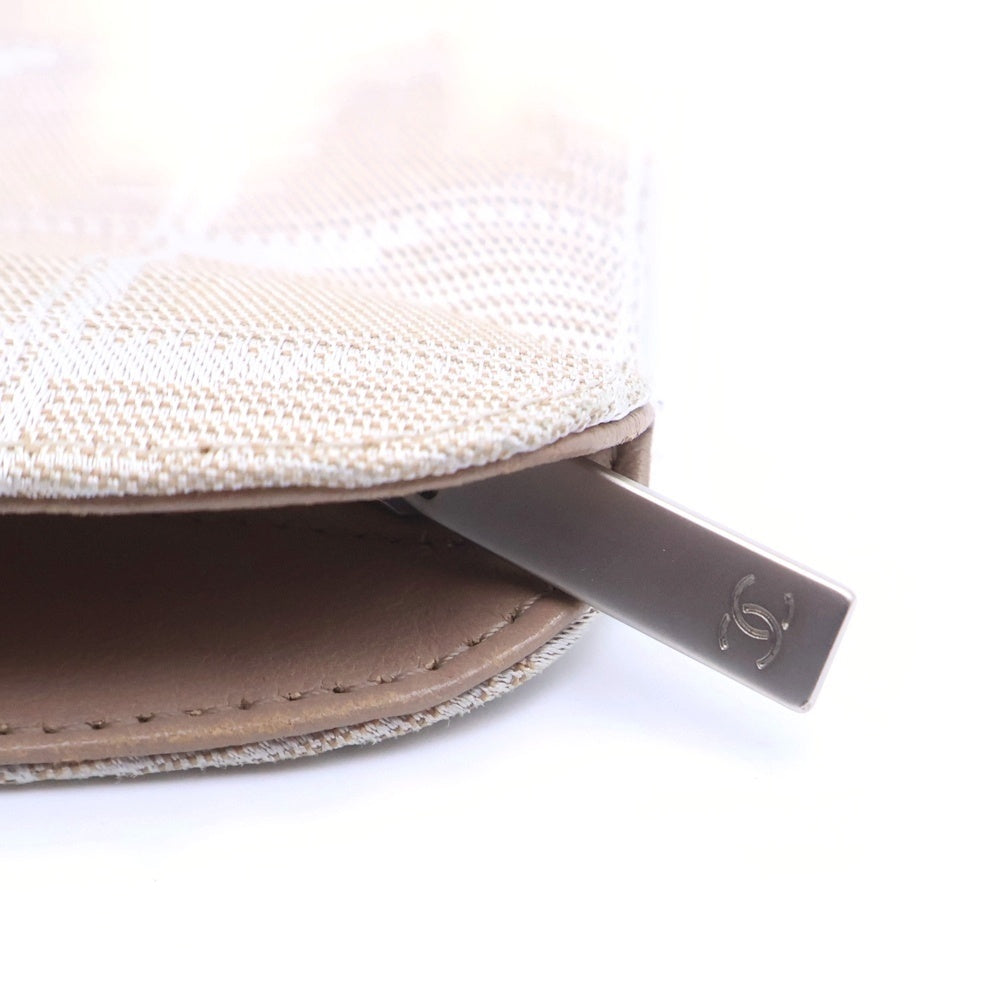 CHANEL(シャネル) ニュートラベルライン キャンバス ポーチ ピンク 6450370 レディース