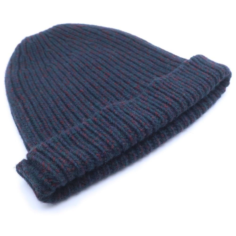 Cruciani(クルチアーニ) イタリア製 ハイゲージ ビーニーキャップ 帽子 グリーン