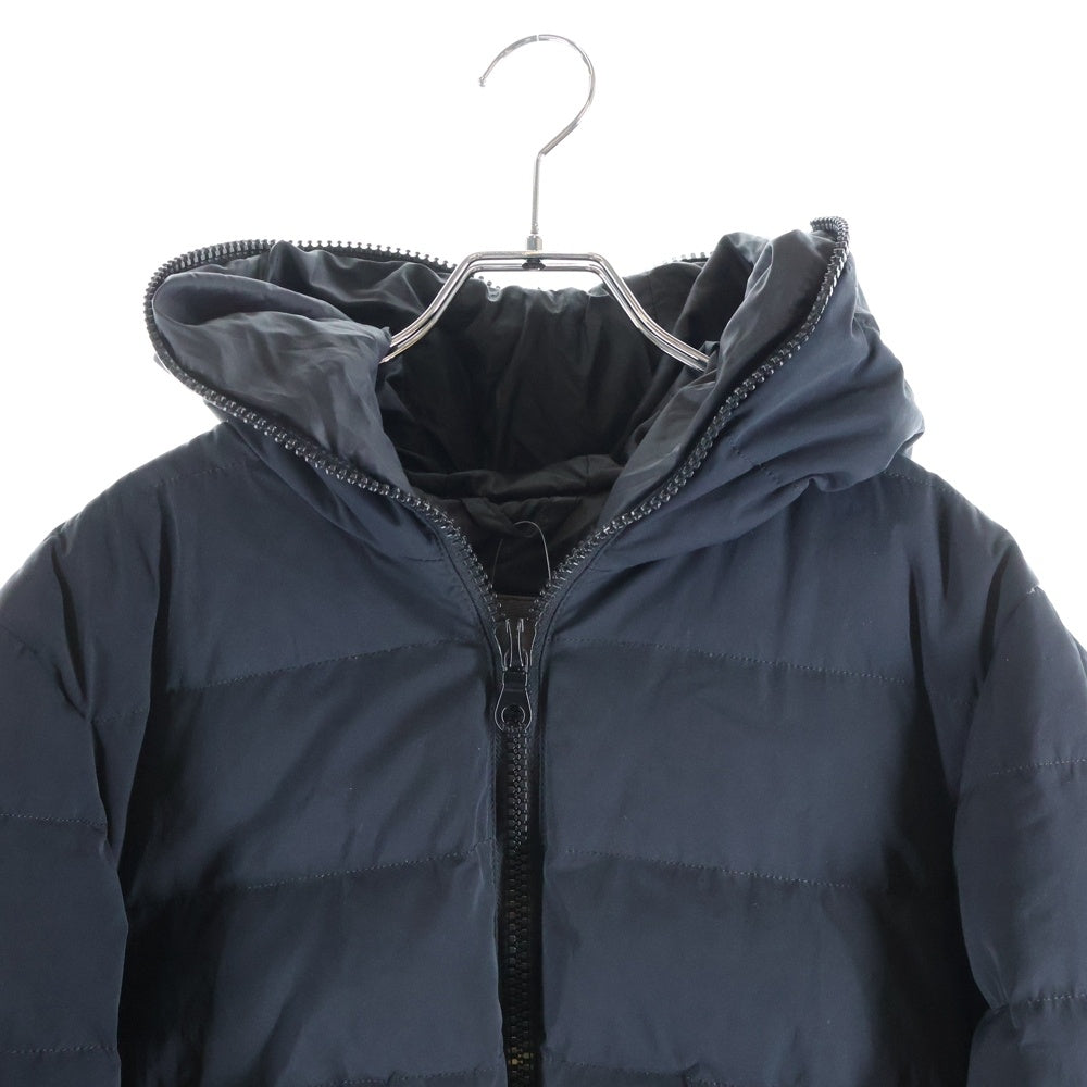 DUVETICA(デュベティカ) ジップアップ フーデットダウンジャケット ブラック 01672678