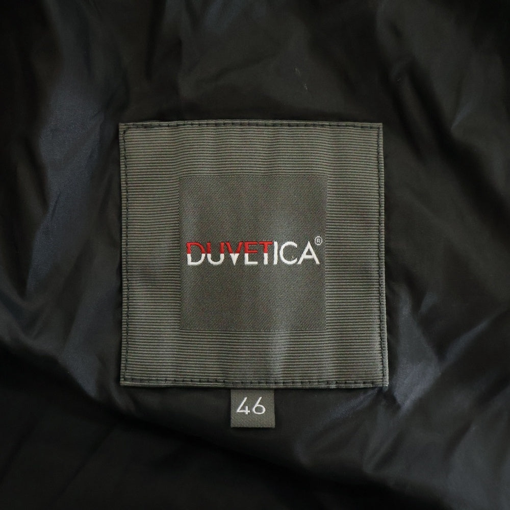 DUVETICA(デュベティカ) ジップアップ フーデットダウンジャケット ブラック 01672678
