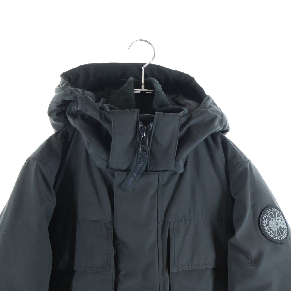 CANADA GOOSE(カナダグース) MAITLAND PARKA BLACK LABEL メイトランド パーカ ブラック レーベル フーデットジップアップダウンジャケット ブラック 4550MB