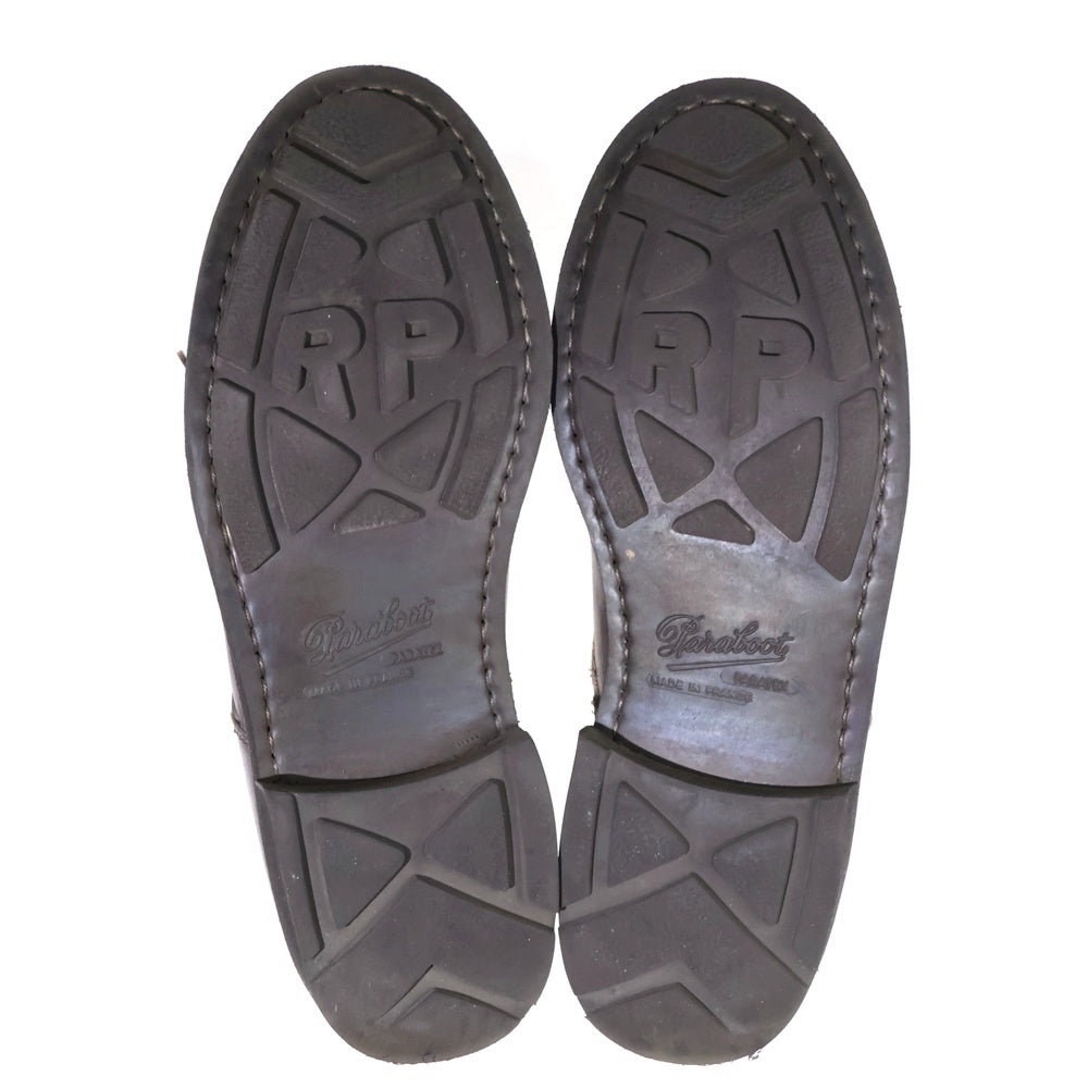 PARABOOT(パラブーツ) CHAMBORD シャンボート Uチップデザイン レザーシューズ ブラウン 39128