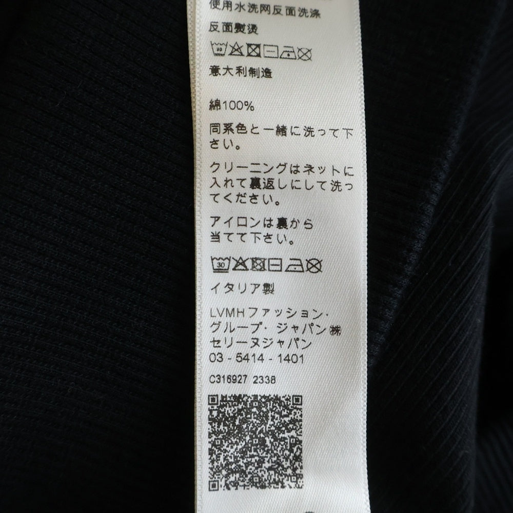 CELINE(セリーヌ) フロントロゴプリントスウェットプルオーバーパーカー フーディー ブラック 2Y70F670Q.38WL