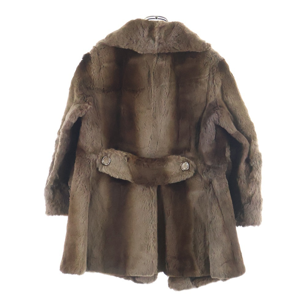 VINTAGE(ヴィンテージ) 60S VINTAGE FOURRUES CHARLES ヴィンテージ ファー ダブルブレストコート ブラウン