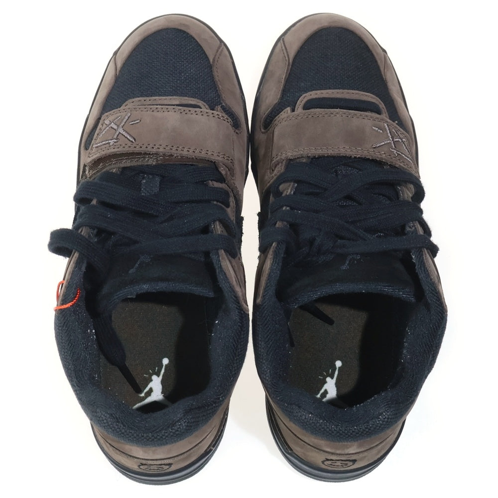 NIKE(ナイキ) ×TRAVIS SCOTT JORDAN JUMPMAN JACK TR CJ1 T-REXX トラヴィススコット ジョーダン ジャンプマン ジャック ローカットスニーカー ブラウン US8/26cm FZ8117-204