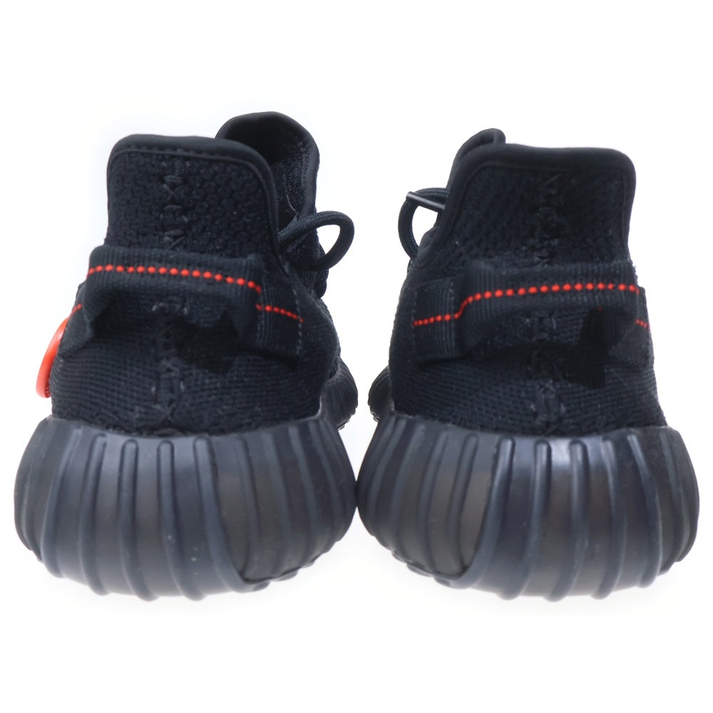 adidas(アディダス) YEEZY BOOST 350 V2 CORE BLACK イージーブースト コアブラック ローカットスニーカー ブラック/レッド US9.5/27.5cm CP9652