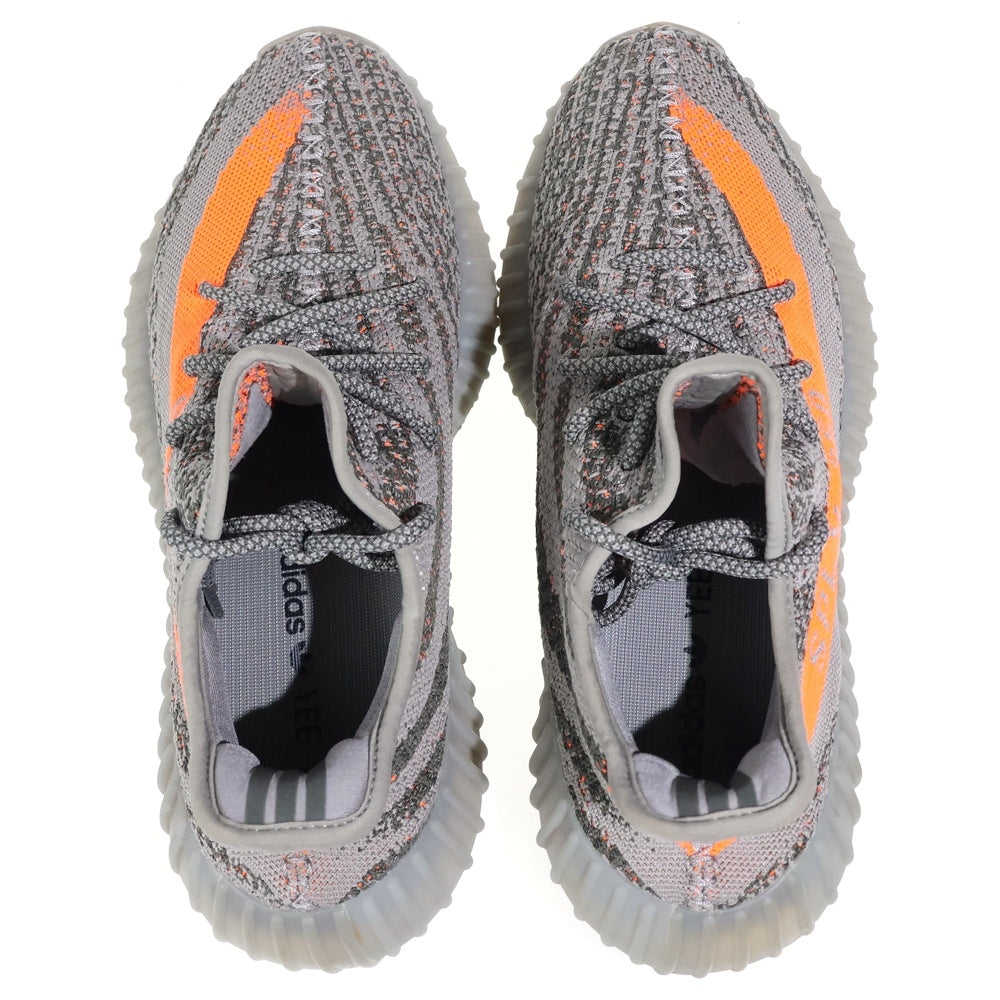 adidas(アディダス) YEEZY BOOST 350 V2 BELUGA REFLECTIVE イージーブースト ベルーガ リフレクティブ ローカットスニーカー グレー/オレンジ US9/27cm GW1229