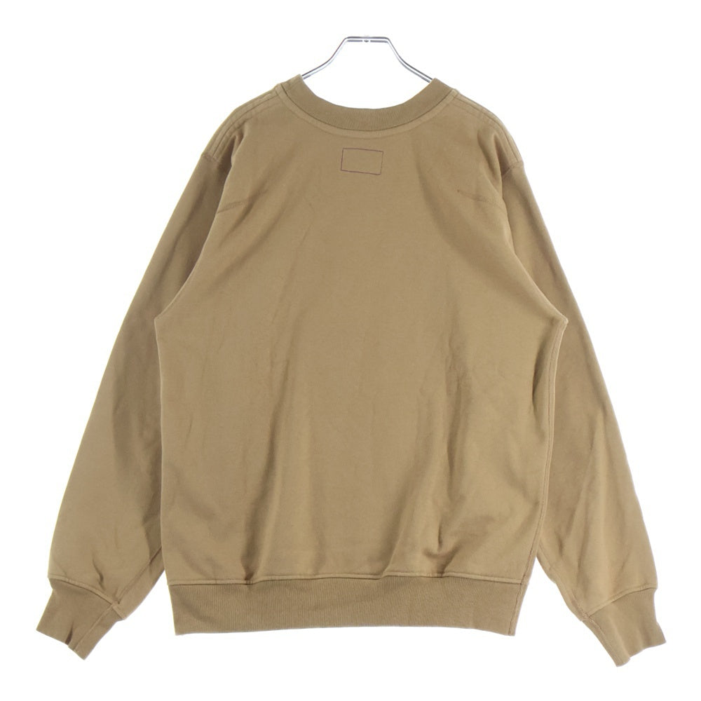 THE NORTH FACE PURPLE LABEL(ノースフェイスパープルレーベル) FIELD CREWNECK SWEATSHIRT フィールド クルーネック スウェット トレーナー ブラウン NT6350N