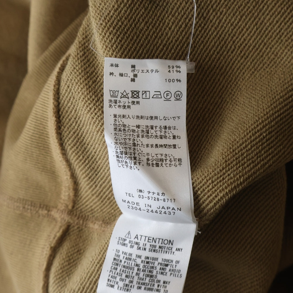 THE NORTH FACE PURPLE LABEL(ノースフェイスパープルレーベル) FIELD CREWNECK SWEATSHIRT フィールド クルーネック スウェット トレーナー ブラウン NT6350N