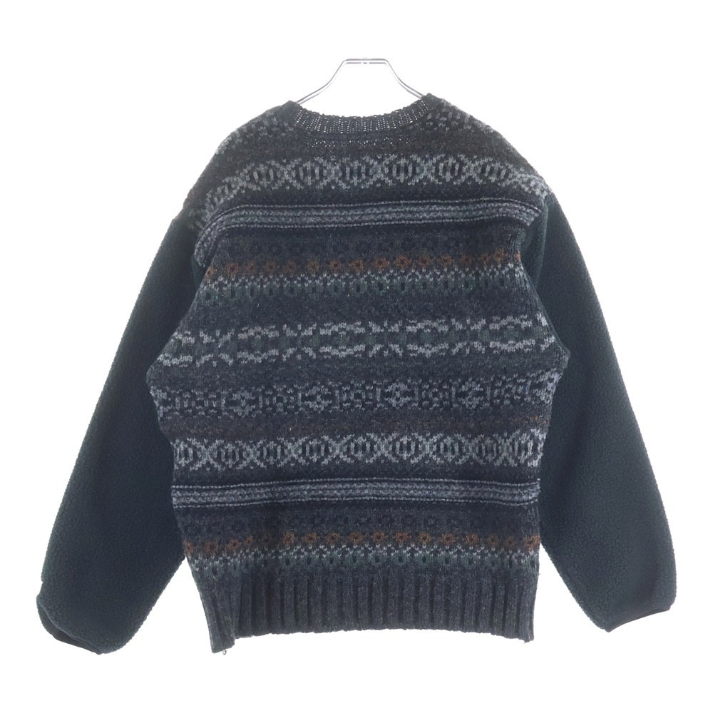 THE NORTH FACE PURPLE LABEL(ノースフェイスパープルレーベル) FIELD CREW NECK SWEATER フィールド クルー ネック ニット セーター グレー NT6254N