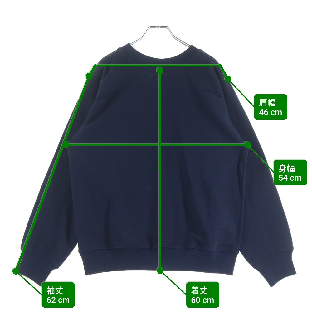 THE NORTH FACE PURPLE LABEL(ノースフェイスパープルレーベル) FIELD CREWNECK SWEATSHIRT フィールド クルーネック スウェット トレーナー ネイビー NT6350N