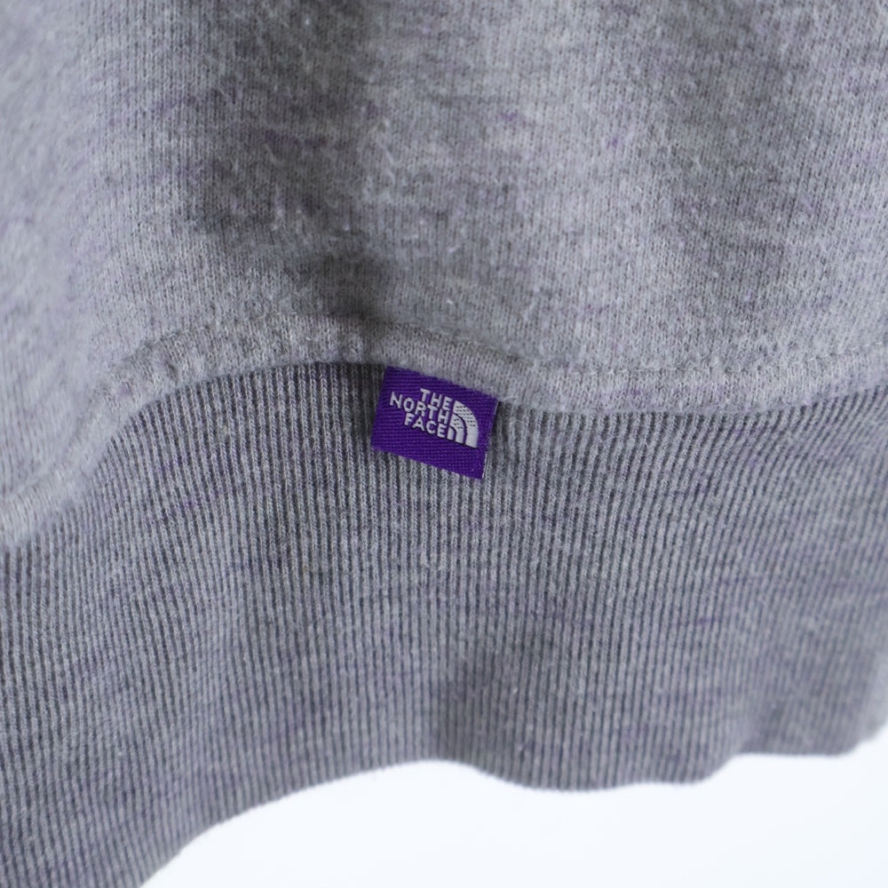 THE NORTH FACE PURPLE LABEL(ノースフェイスパープルレーベル) FIELD CREWNECK SWEATSHIRT フィールド クルーネック スウェット トレーナー グレー NT6350N