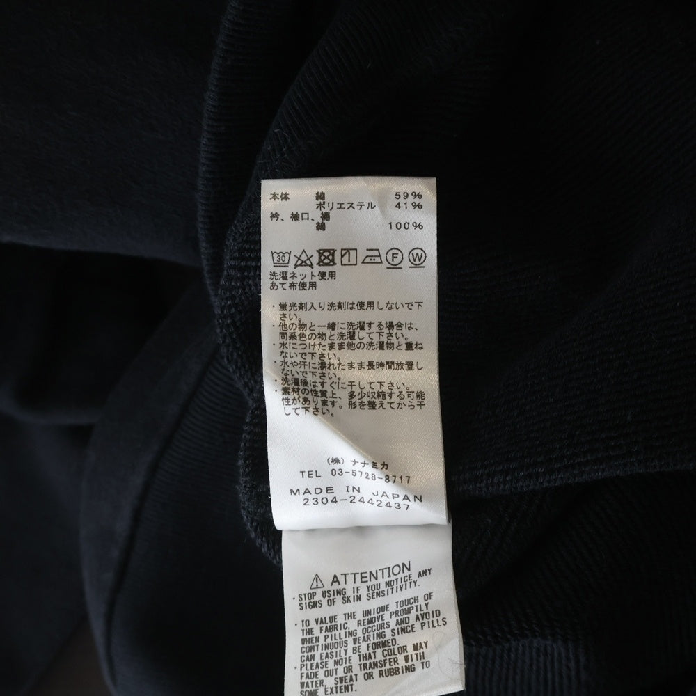 THE NORTH FACE PURPLE LABEL(ノースフェイスパープルレーベル) FIELD CREWNECK SWEATSHIRT フィールド クルーネック スウェット トレーナー ブラック NT6350N