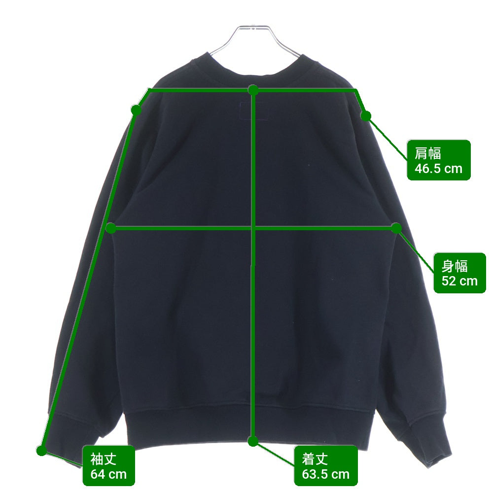 THE NORTH FACE PURPLE LABEL(ノースフェイスパープルレーベル) FIELD CREWNECK SWEATSHIRT フィールド クルーネック スウェット トレーナー ブラック NT6350N