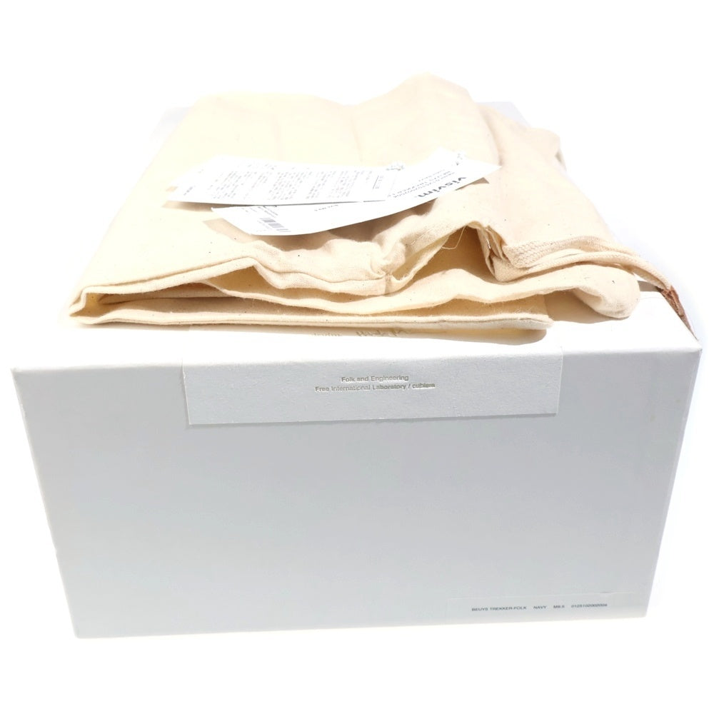 VISVIM(ヴィスヴィム) 25SS BEUYS TREKKER FOLK ボイス トレッカー フォークブーツ ネイビー 0125102002004