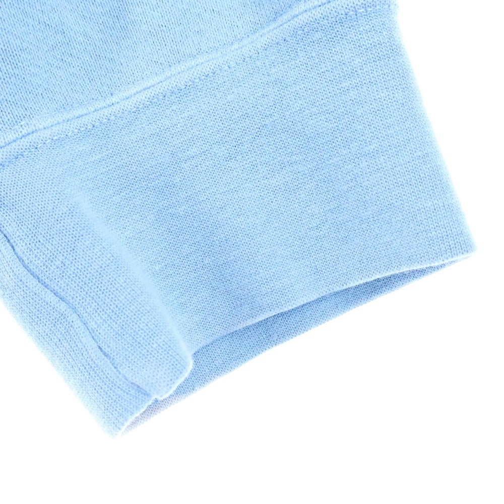 VISVIM(ヴィスヴィム) JUMBO SB SWEAT L/S DMGD ジャンボ エスビー ダメージ加工 クルーネック スウェット トレーナー ブルー 0125205010019