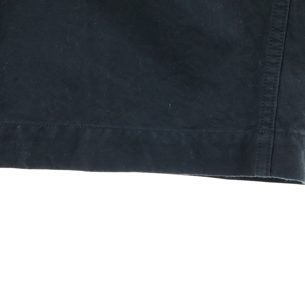 VISVIM(ヴィスヴィム) 25SS EX WIDE CHINO PANTS イーエックス ワイド ボタンフライ チノパンツ ブラック 0125105008008