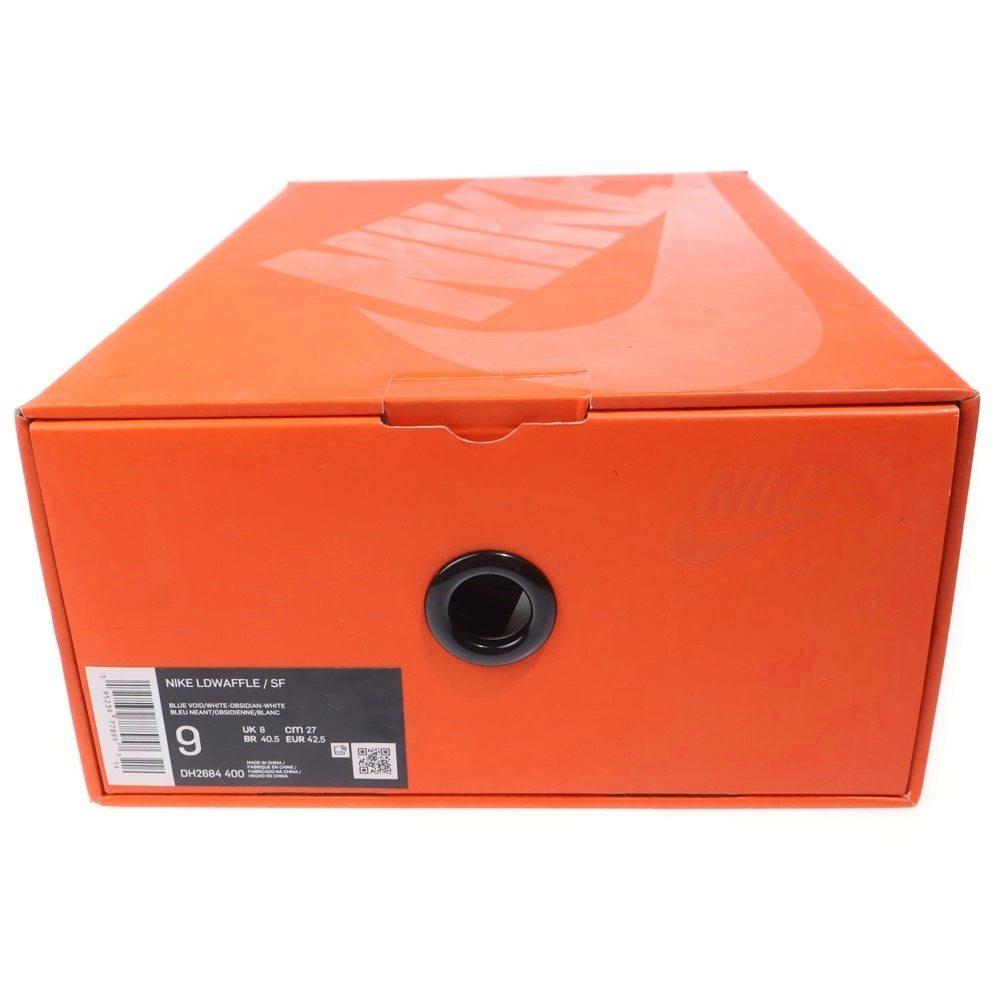 NIKE(ナイキ) ×sacai×FRAGMENT DESIGN LD WAFFLE サカイ フラグメントデザイン LDワッフルローカットスニーカー ネイビー US9/27cm DH2684-400