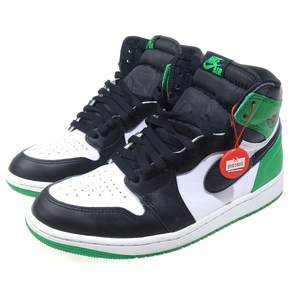 NIKE(ナイキ) AIR JORDAN 1 RETRO HIGH OG LUCKY GREEN エアジョーダン レトロ ラッキーグリーン ハイカットスニーカー グリーン/ホワイト US8.5/26.5cm DZ5485-031