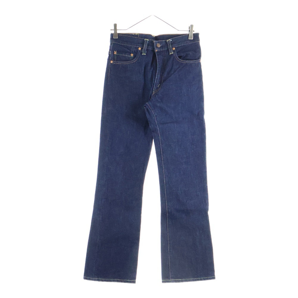 Levi's(リーバイス) 90S 517 ビッグE ボタン裏555 USA製 バレンシア工場製 ジップフライ デニムブーツカットパンツ インディゴ 71517-0017