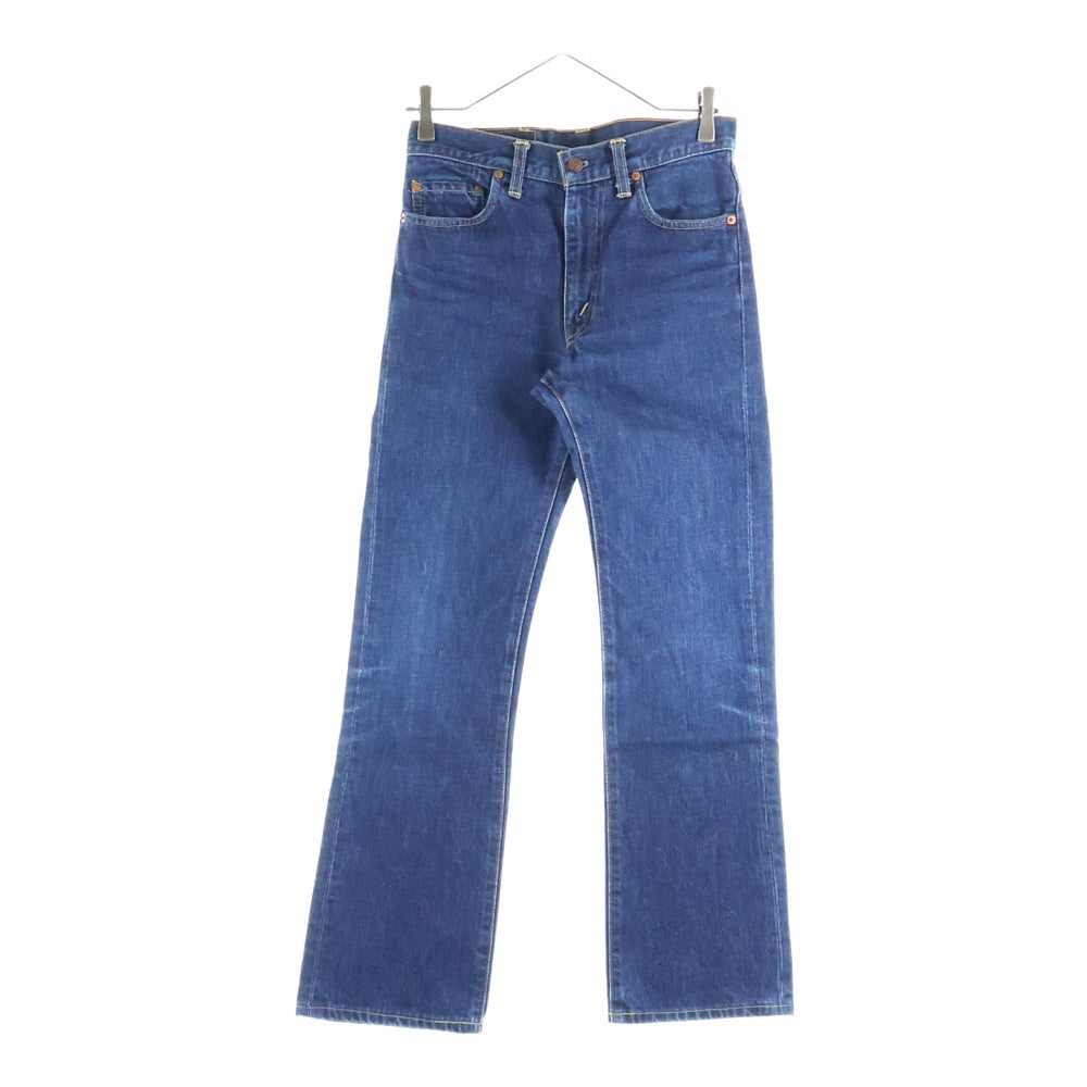 Levi's(リーバイス) 90S 517 ビッグE ボタン裏555 USA製 バレンシア工場製 ジップフライ デニムブーツカットパンツ インディゴ 71517-0017