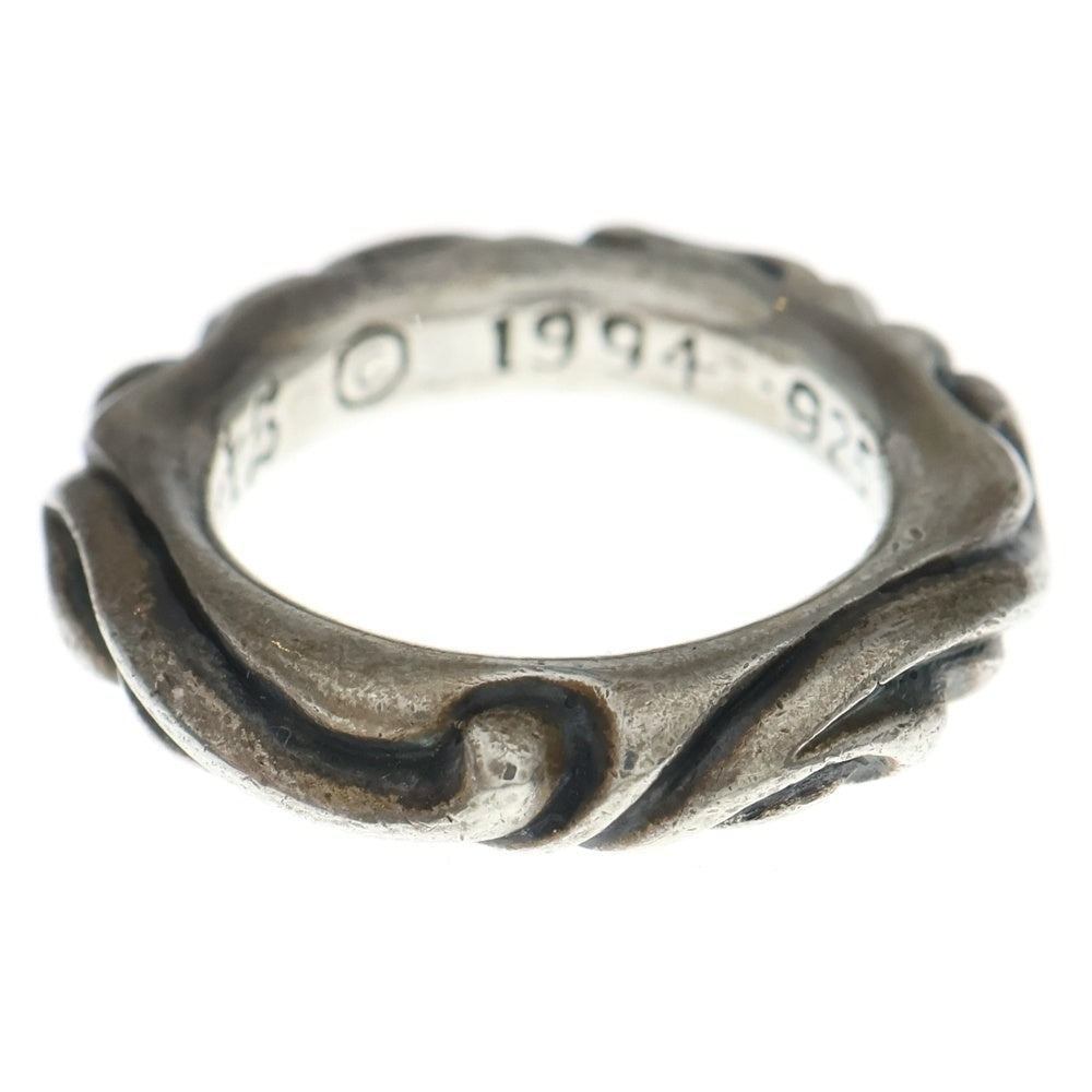 CHROME HEARTS(クロムハーツ) SCRL BAND スクロールバンド リング シルバー BCA351