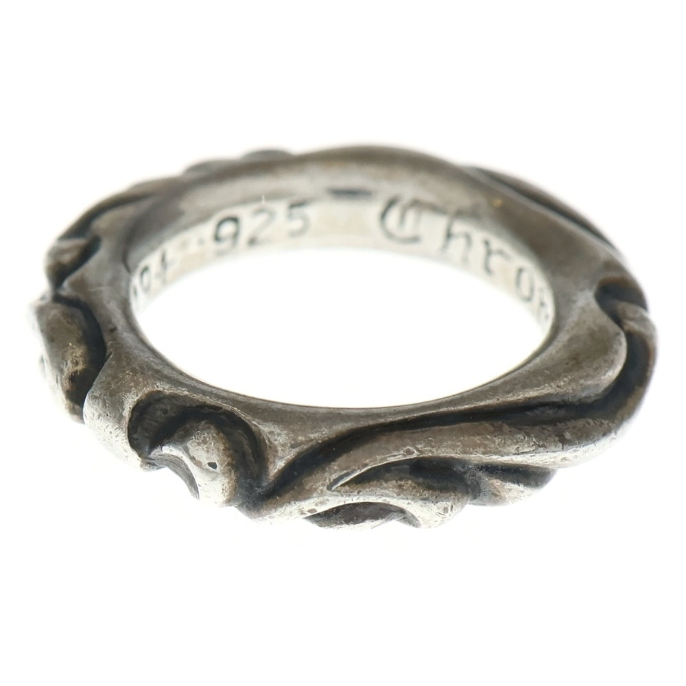 CHROME HEARTS(クロムハーツ) SCRL BAND スクロールバンド リング シルバー BCA351