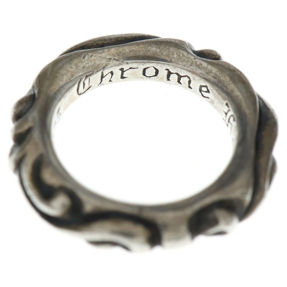 CHROME HEARTS(クロムハーツ) SCRL BAND スクロールバンド リング シルバー BCA351