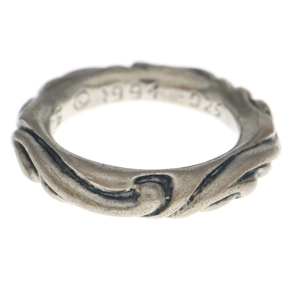 CHROME HEARTS(クロムハーツ) SCRL BAND スクロールバンド リング シルバー BCA351