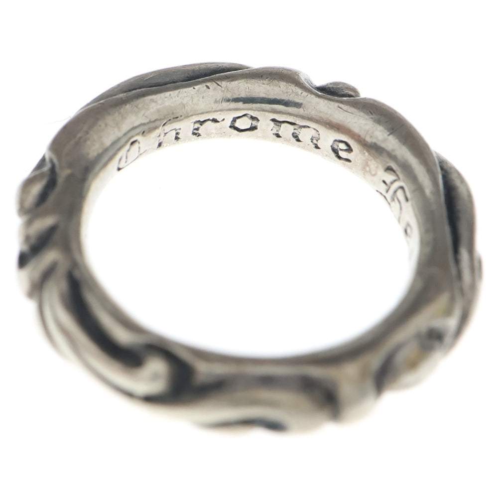 CHROME HEARTS(クロムハーツ) SCRL BAND スクロールバンド リング シルバー BCA351