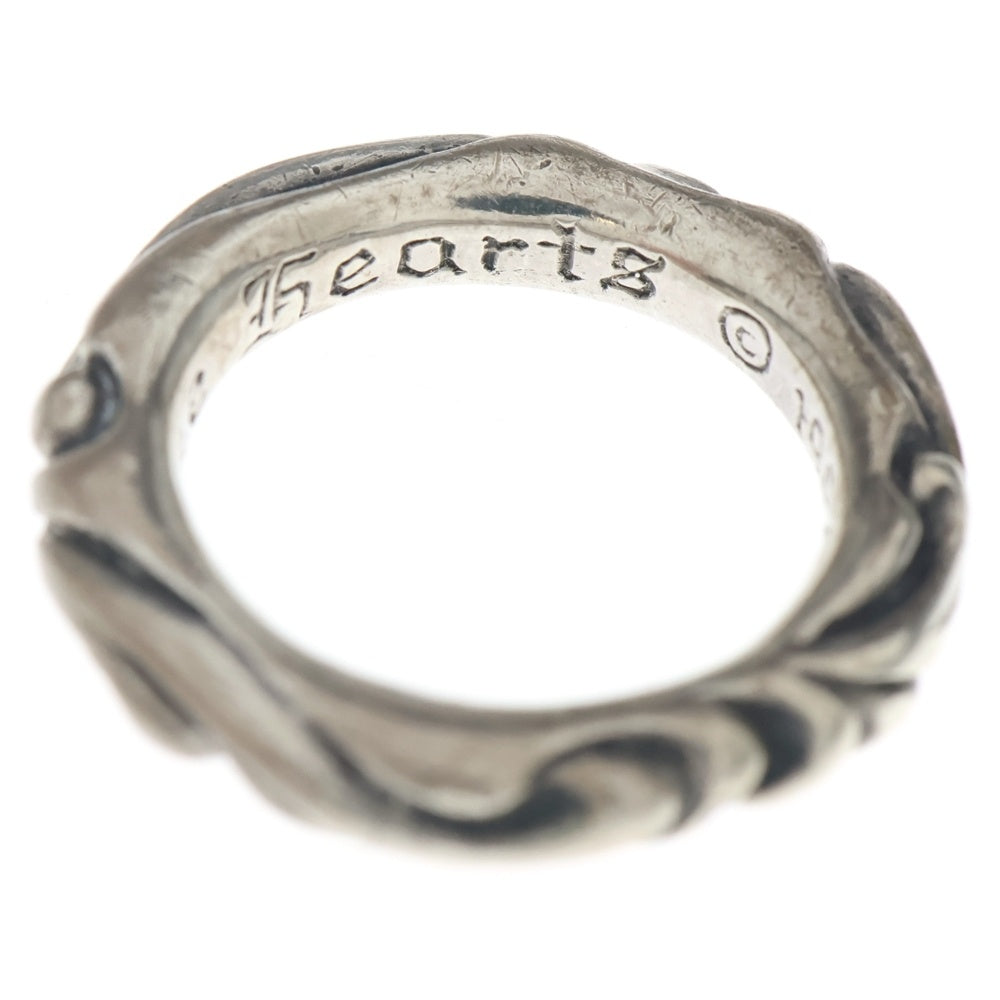 CHROME HEARTS(クロムハーツ) SCRL BAND スクロールバンド リング シルバー BCA351