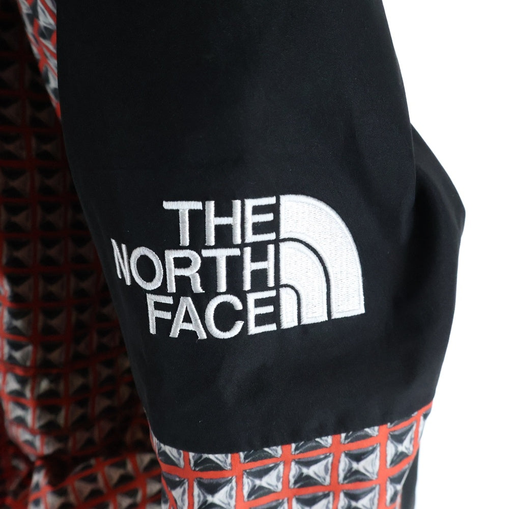 SUPREME(シュプリーム) 21SS ×THE NORTH FACE Studded Mountain Light Jacketノースフェイス スタッデッドデザイン フーデッド ナイロン マウンテンライトジャケット レッド NF0A5IQV