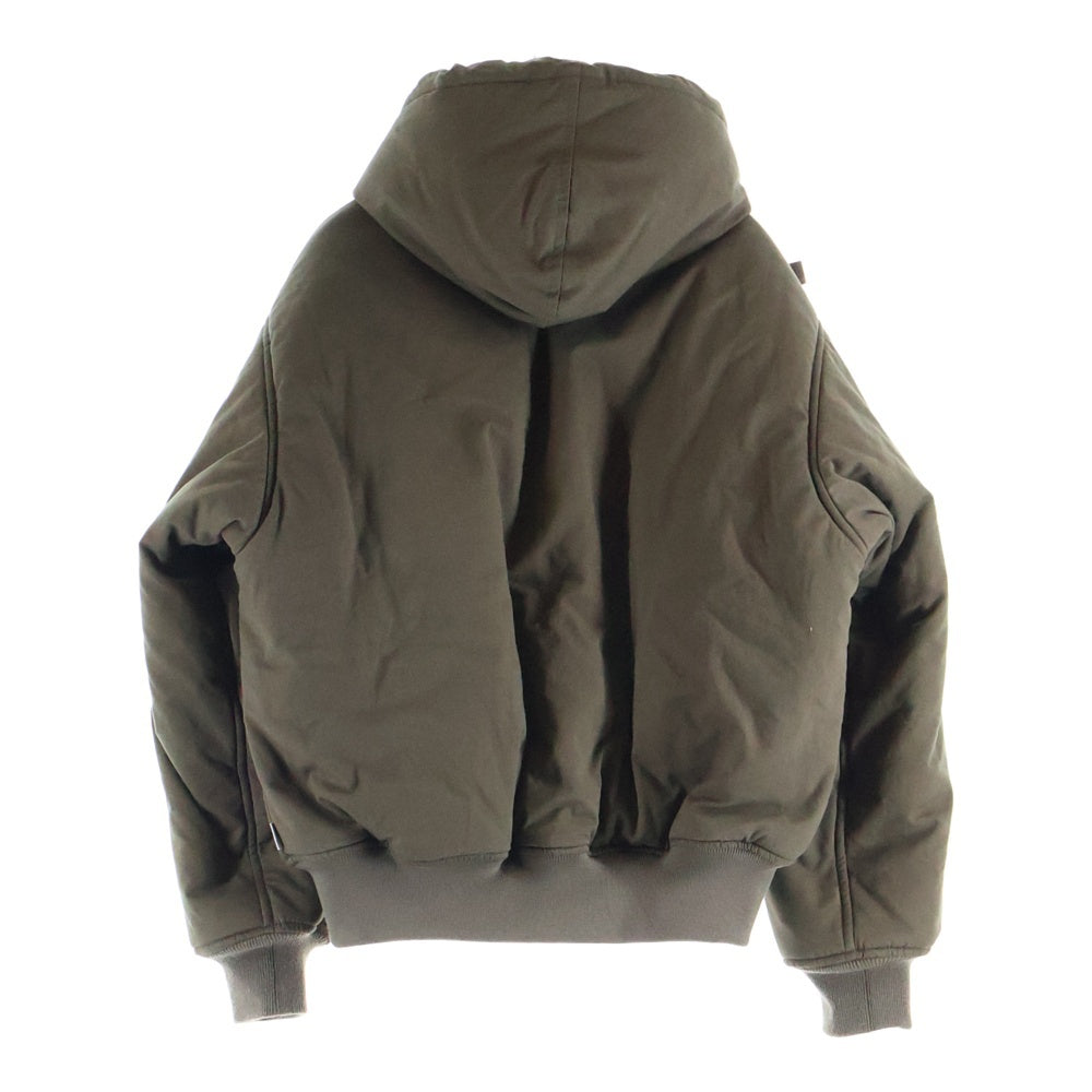 WTAPS(ダブルタップス) 25AW PUFF D00M / JACKET / COTTON. WEATHER 中綿ジップアップフーデッドジャケット カーキ 252TQDT-JKM01