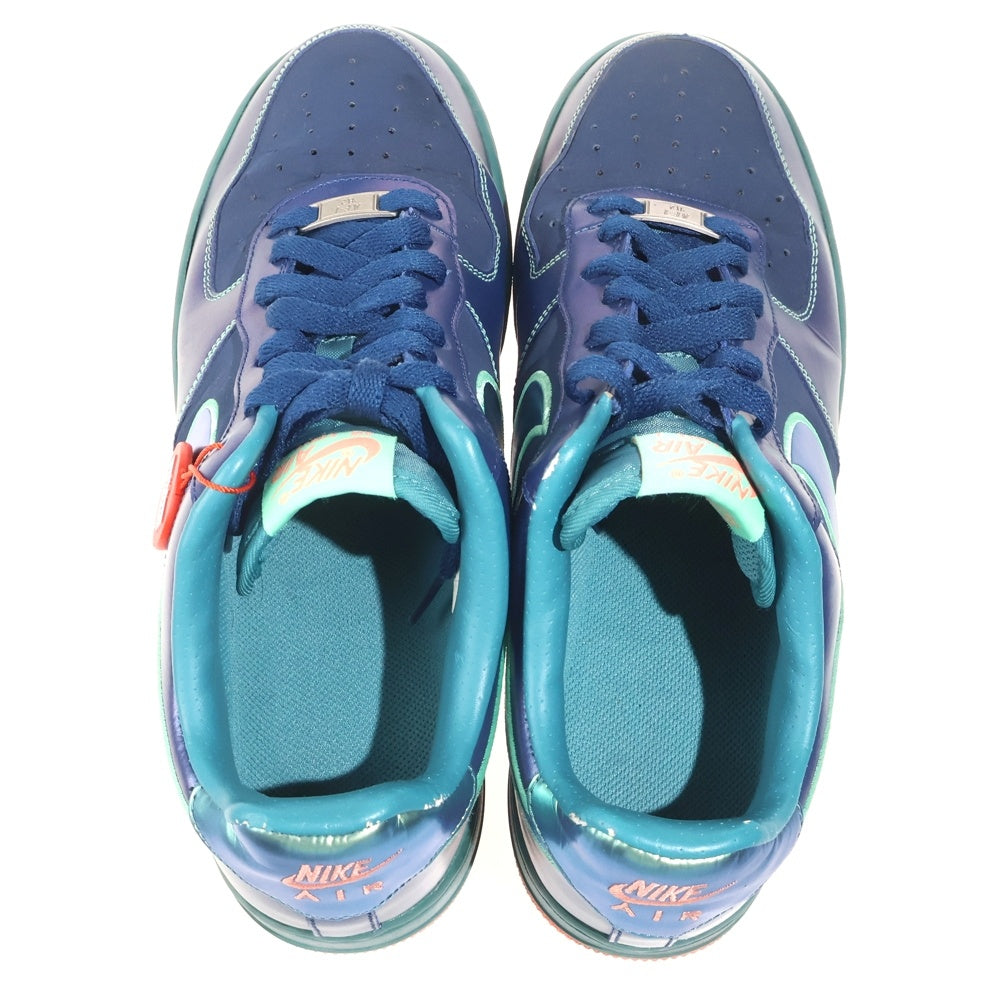 NIKE(ナイキ) 【観賞用2013年製】 AIR FORCE 1 LOW Brave Blue Mineral Teal エアフォース1 ローカットスニーカー ブルー/グリーン US8.5/26.5cm 488298-420