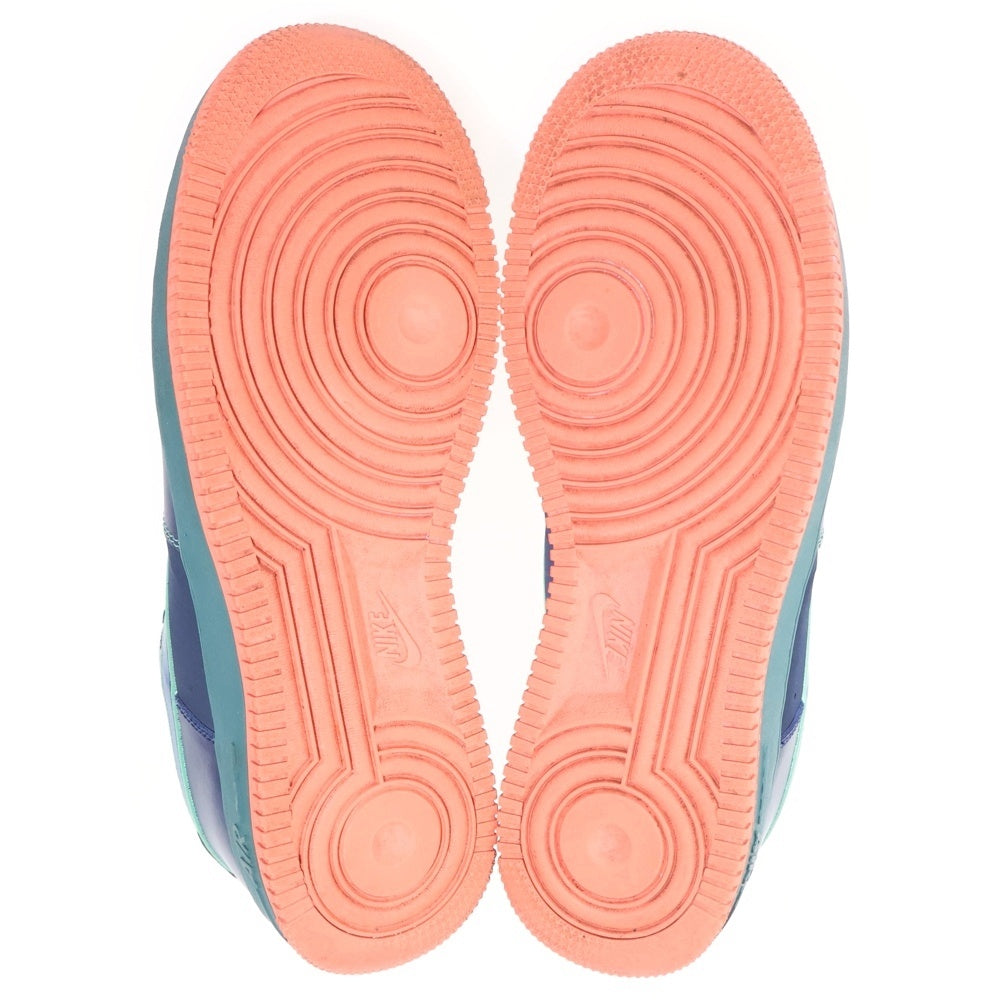 NIKE(ナイキ) 【観賞用2013年製】 AIR FORCE 1 LOW Brave Blue Mineral Teal エアフォース1 ローカットスニーカー ブルー/グリーン US8.5/26.5cm 488298-420