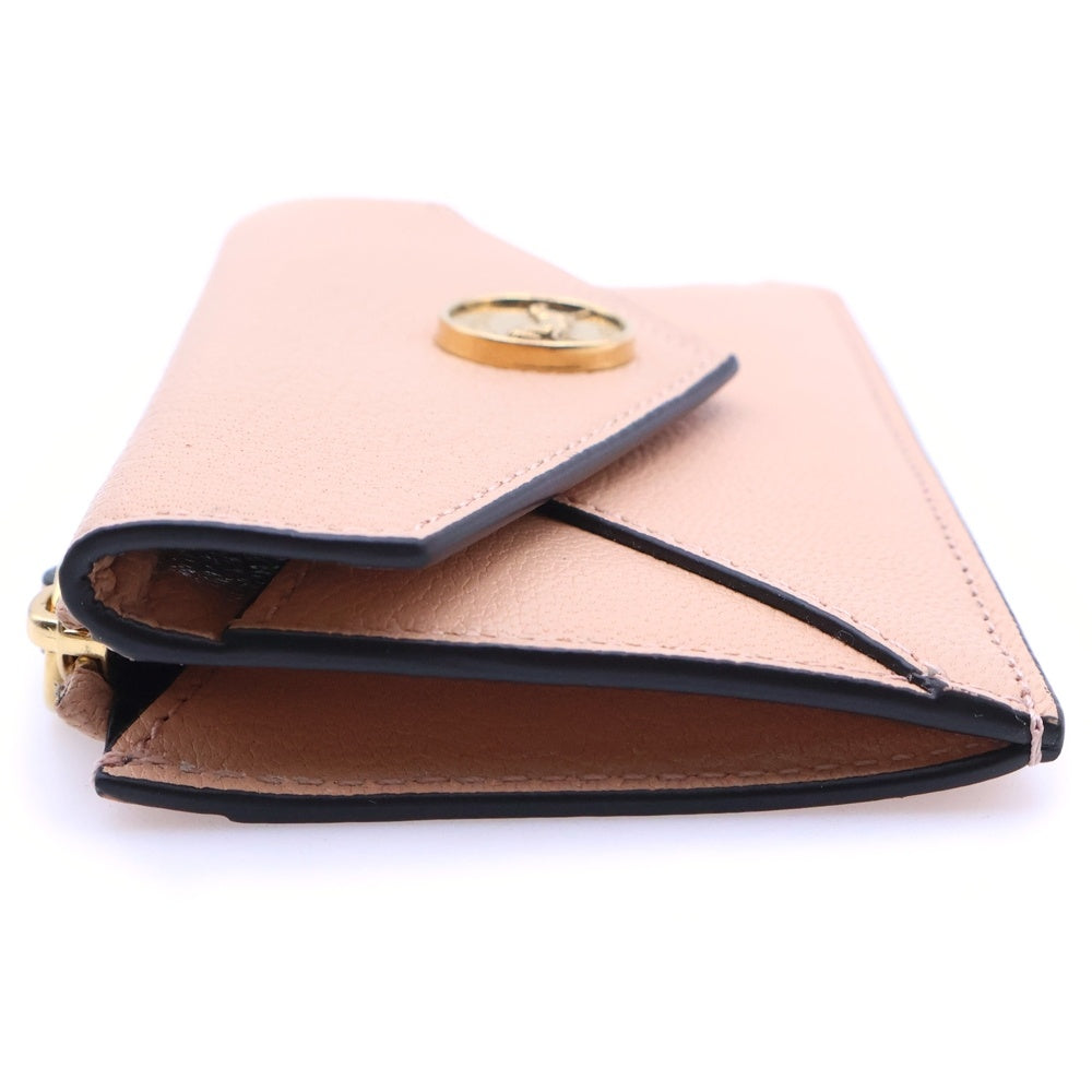 Chloe(クロエ) ENVELOPE エンベロープ カードスロット付き グレインレザー スモールウォレット 財布 レディース ベージュ CH25SP538O9326S F0V2LN