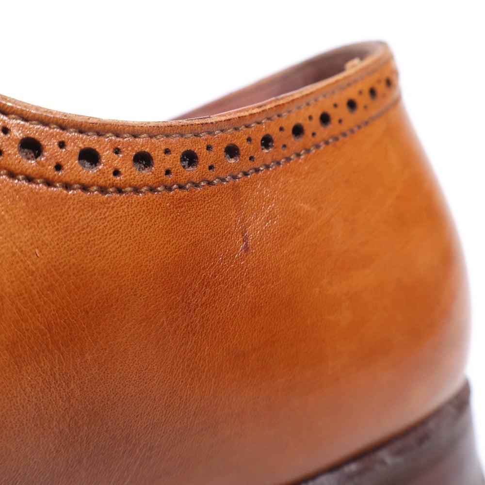 Crockett&Jones(クロケットアンドジョーンズ) ×Paul Smith ポールスミス別注 ストレートチップ レザー ドレスシューズ ブラウン 9480