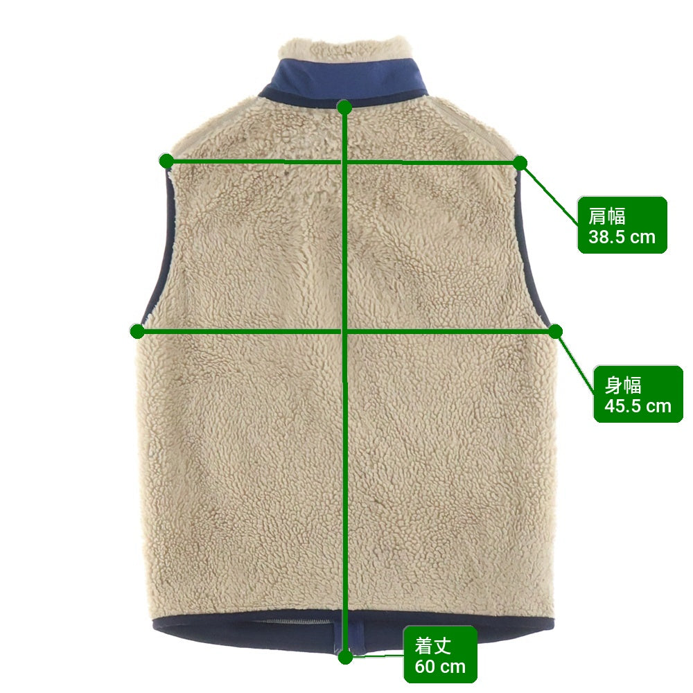 PATAGONIA(パタゴニア) 90s VINTAGE RETRO X VEST 初期型 レトロX フリースベスト ナチュラル 23042