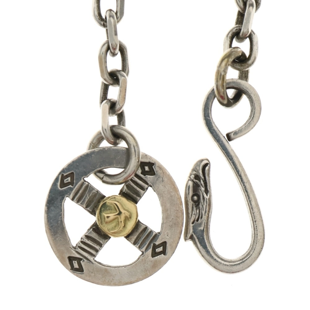 goro's(ゴローズ) メタル付きホイール太角チェーン ネックレスチェーン