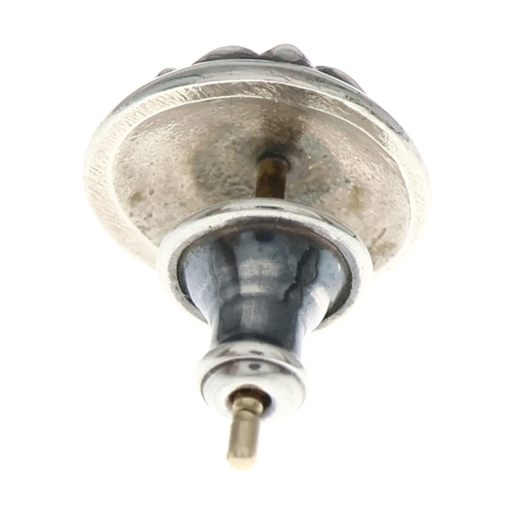 CHROME HEARTS(クロムハーツ) STUD CRSBLL クロスボールスタッドピアス シルバー BCA110