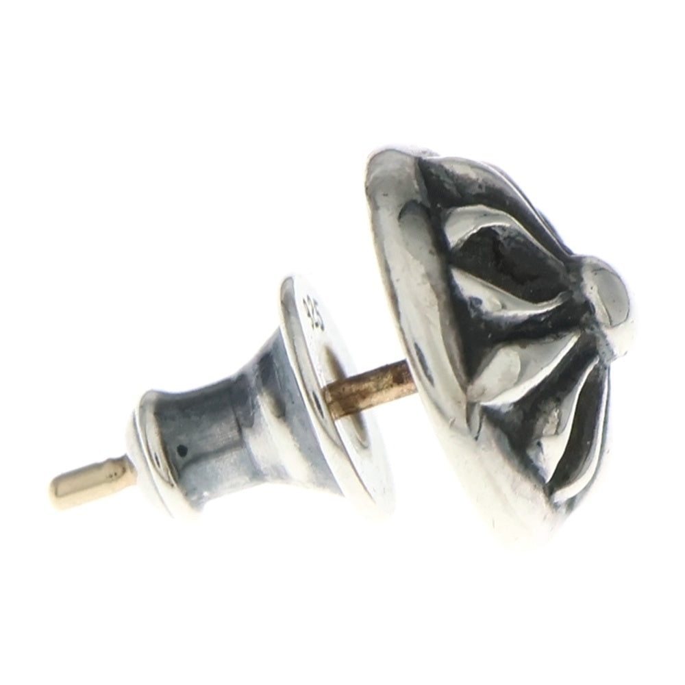 CHROME HEARTS(クロムハーツ) STUD CRSBLL クロスボールスタッドピアス シルバー BCA110