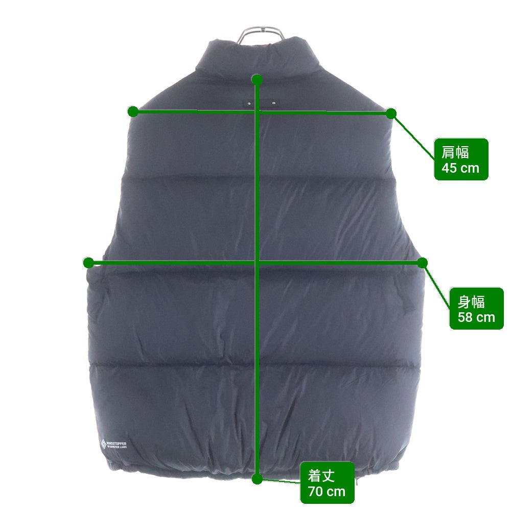 MINEDENIM(マインデニム) ×NONNATIVE EXPLORER DOWN VEST ノンネイティブ エクスプローラー ダウンベスト ブラック NN-V4752