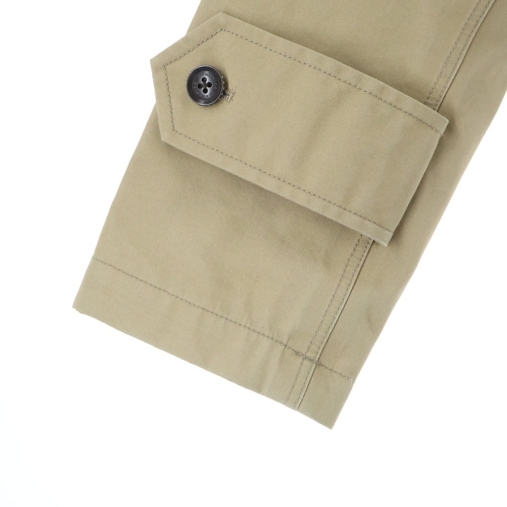 nanamica(ナナミカ) GORE-TEX ゴアテックス 裏地総柄 ステンカラーコート ベージュ