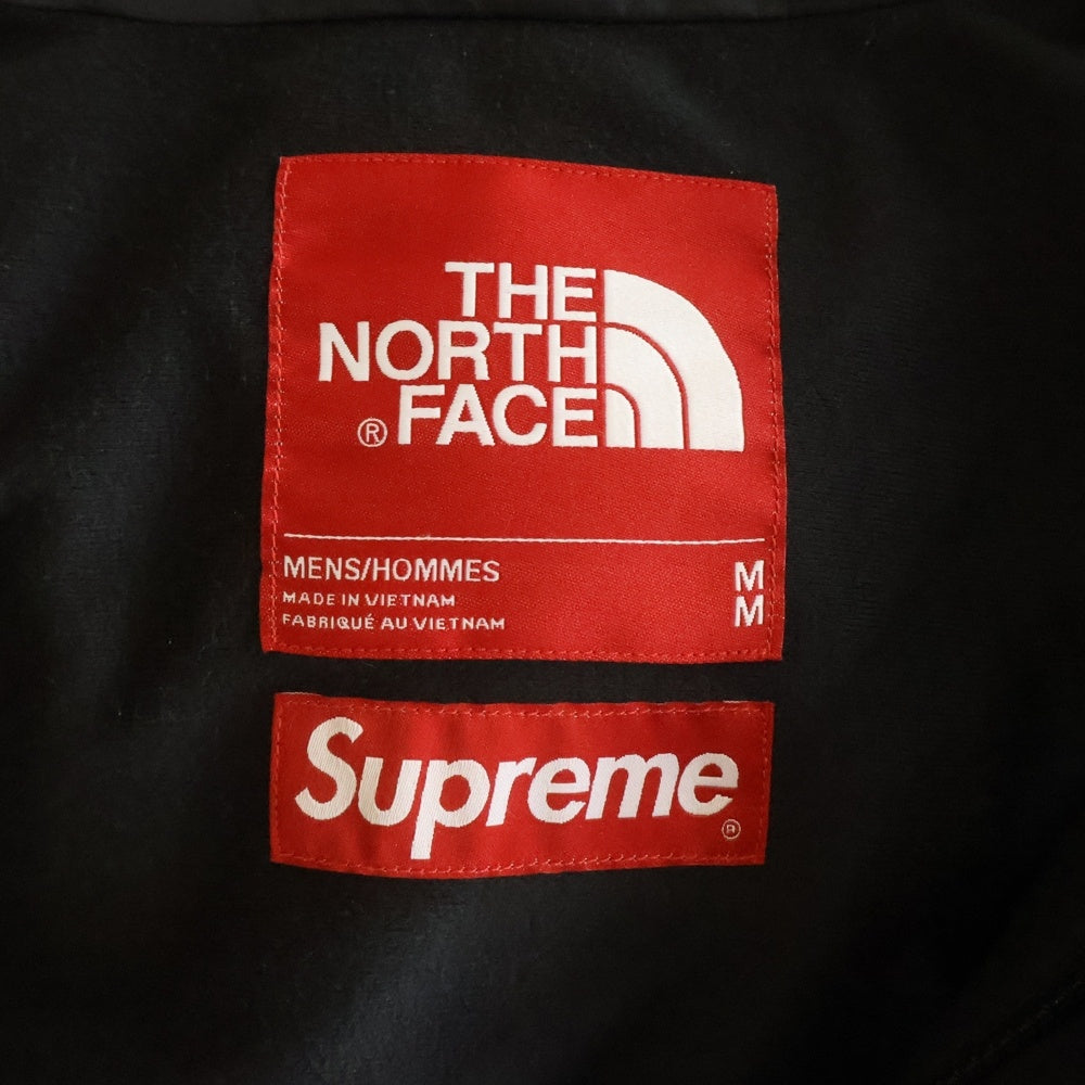 SUPREME(シュプリーム) 19SS ×THE NORTH FACE Arc Logo Mountain Parka GORE-TEX ザノースフェイス アーチ ロゴ ゴアテックス フーデッドマウンテンジャケット ブラック NF0A3VMM