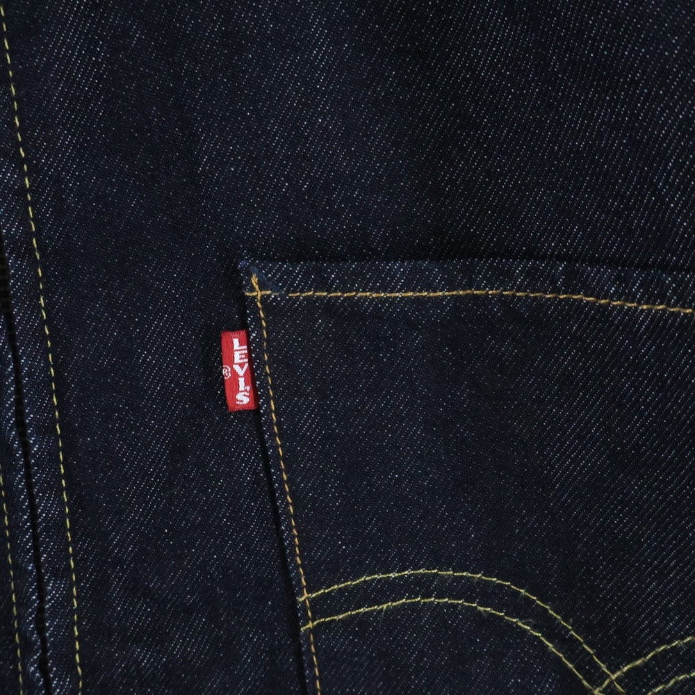 Levi's premium(リーバイスプレミアム) TWISTED 両面タブ ビックE ジップアップ デニムトラッカージャケット インディゴ PC9-003M3-0000